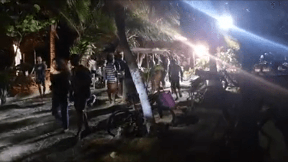 Pandemia mundial no frenó fiesta en hotel de Mahahual... hasta que llegó la policía