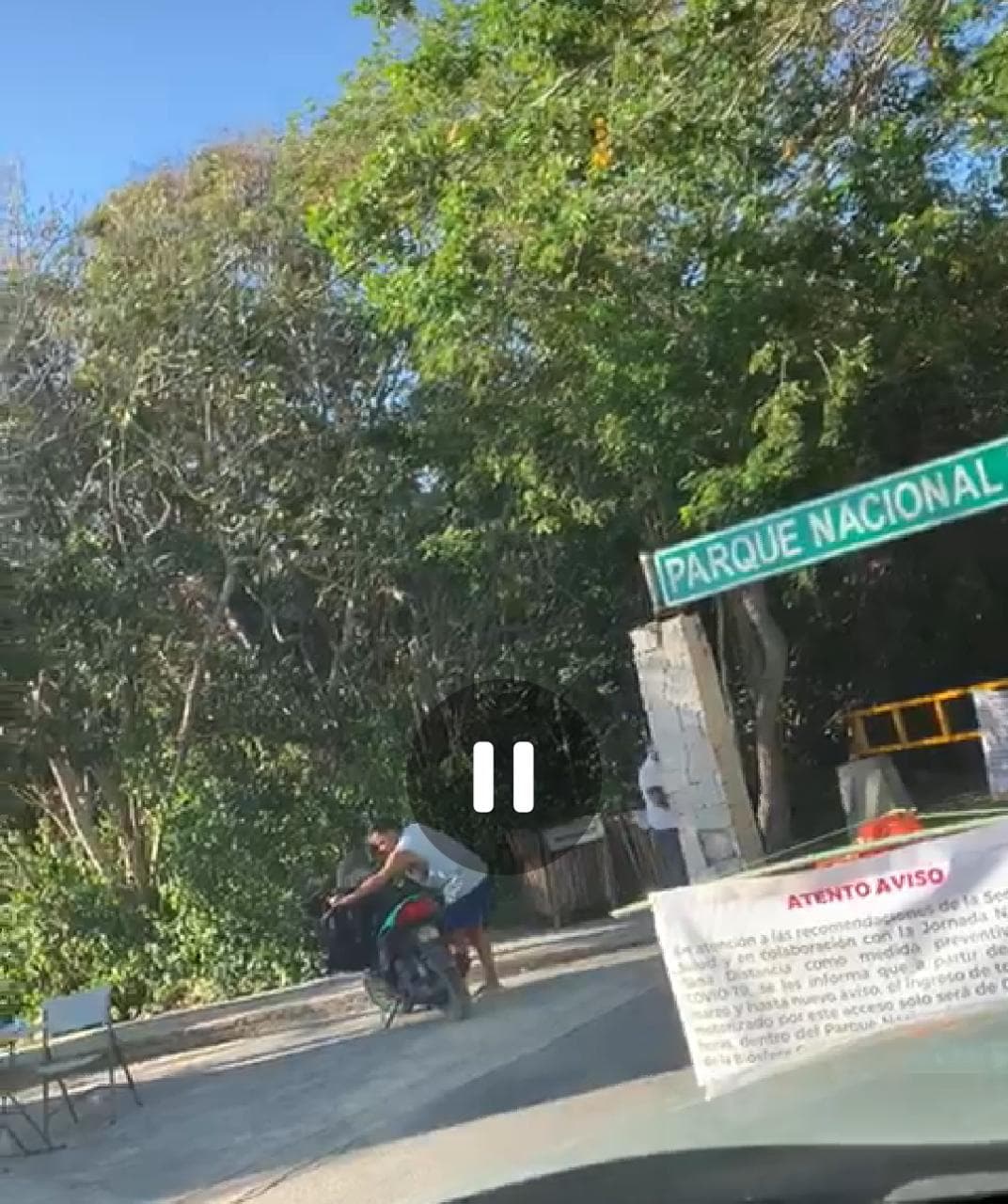 Inconforma cierre vehicular al Parque Nacional Tulum