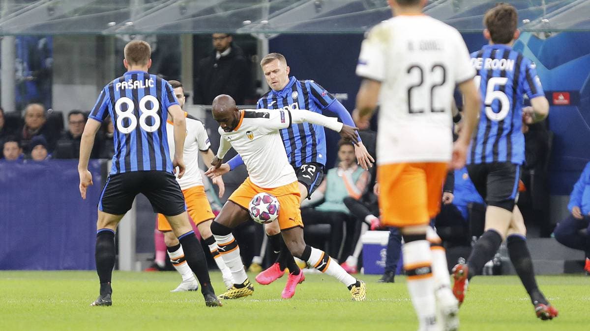 "Bomba biológica" el juego del Atalanta vs Valencia