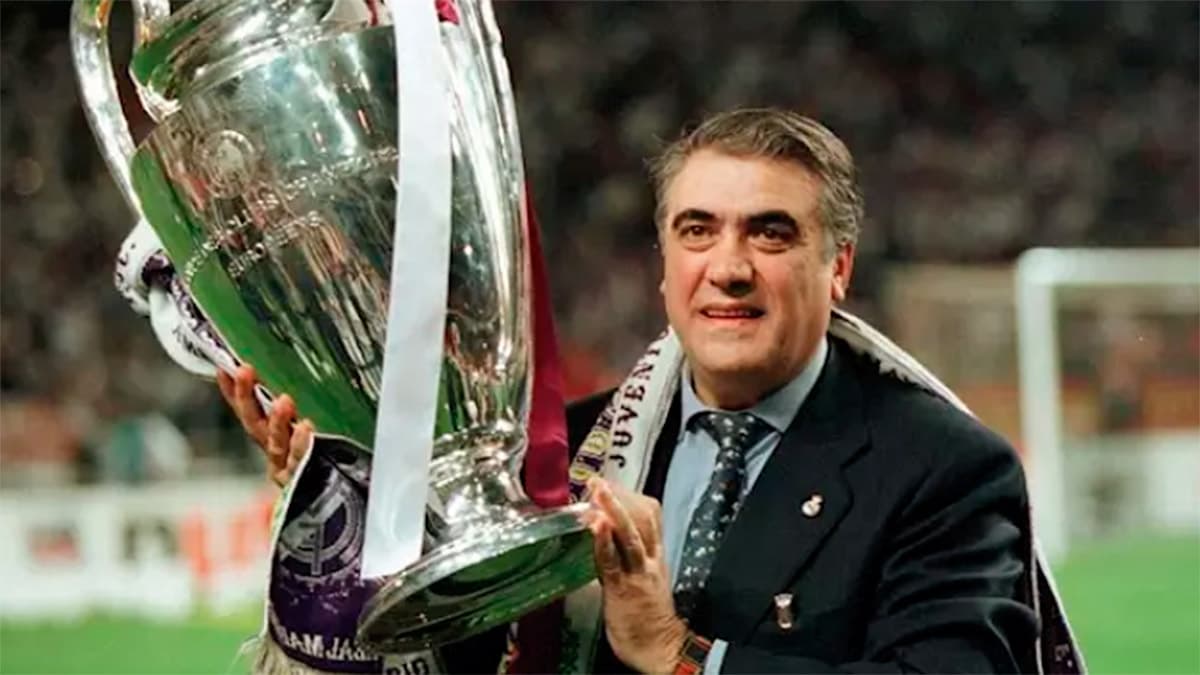 Muere ex presidente del Real Madrid por coronavirus