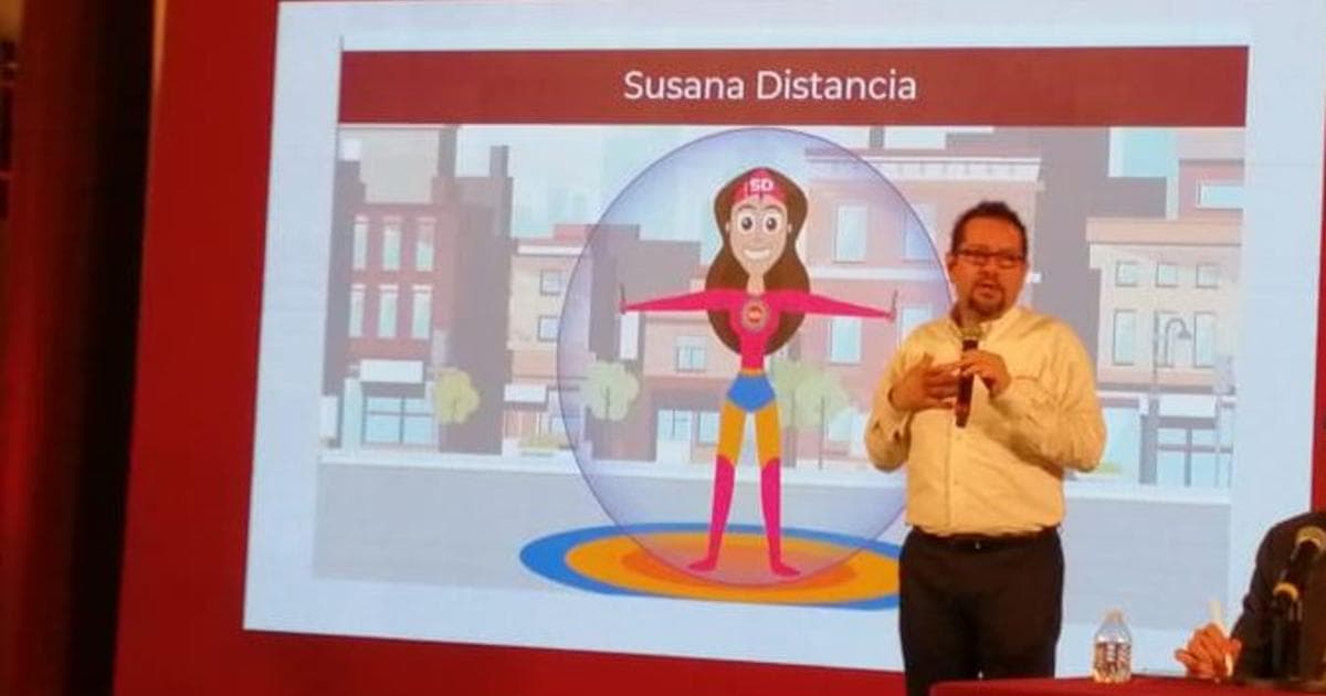 Presentan a Susana Distancia, la heroína que combatirá al coronavirus en México