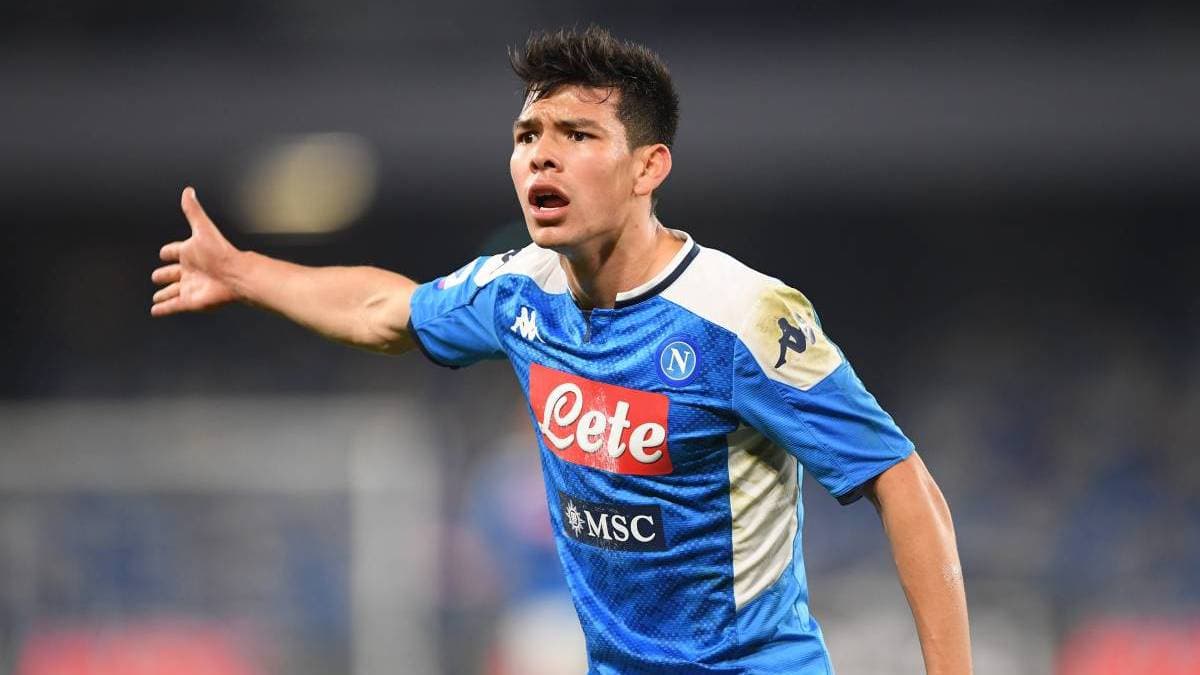 Entérate por qué el "Chucky" Lozano fue sacado del entrenamiento del Nápoli