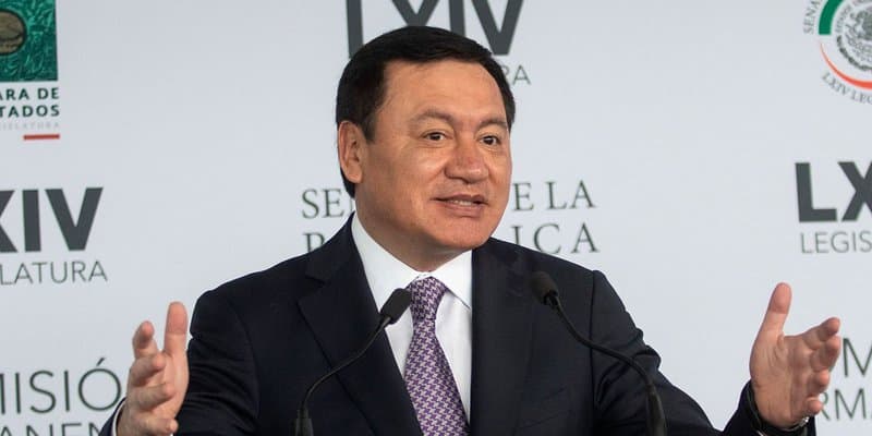 Osorio Chong da positivo a coronavirus; se encuentra aislado