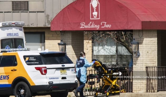 Encuentran 17 cadáveres de víctimas de Covid-19 en asilo de Estados Unidos