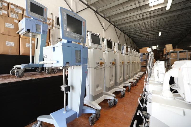 Mauricio Vila adquiere 110 nuevos respiradores ante la contingencia por coronavirus