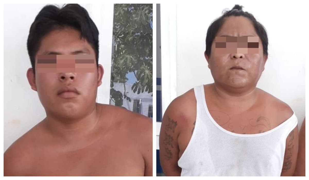 Atrapan a dos asaltantes de La Guadalupana en Playa del Carmen