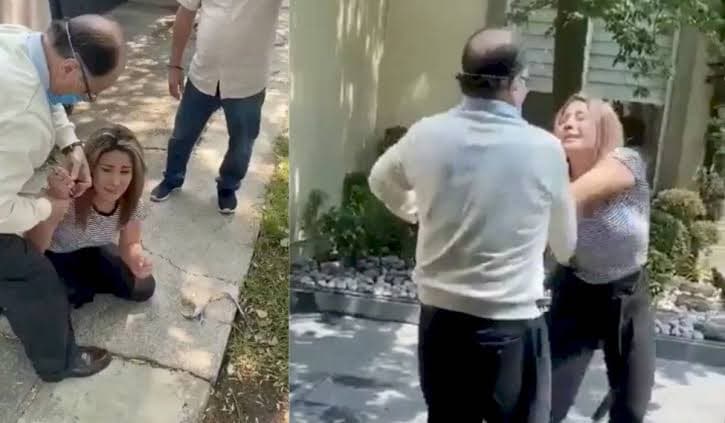 Video: Se disculpa notario del Edomex que agredio a su esposa mientras intentaba sacarla de su casa