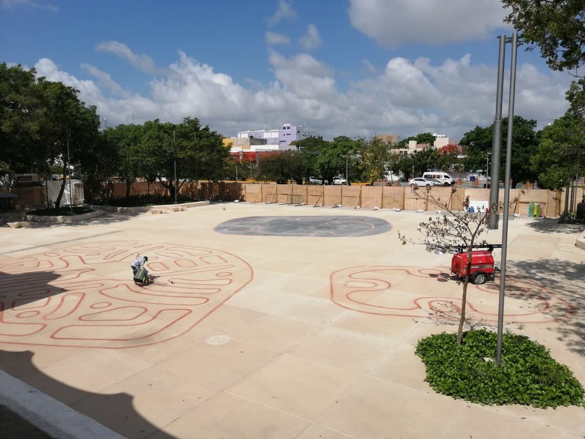 Pronto inaugurarán la plaza de La Reforma en Cancún