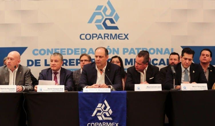 Coparmex rechaza propuesta de Morena para alcanzar el "Estado de Bienestar"