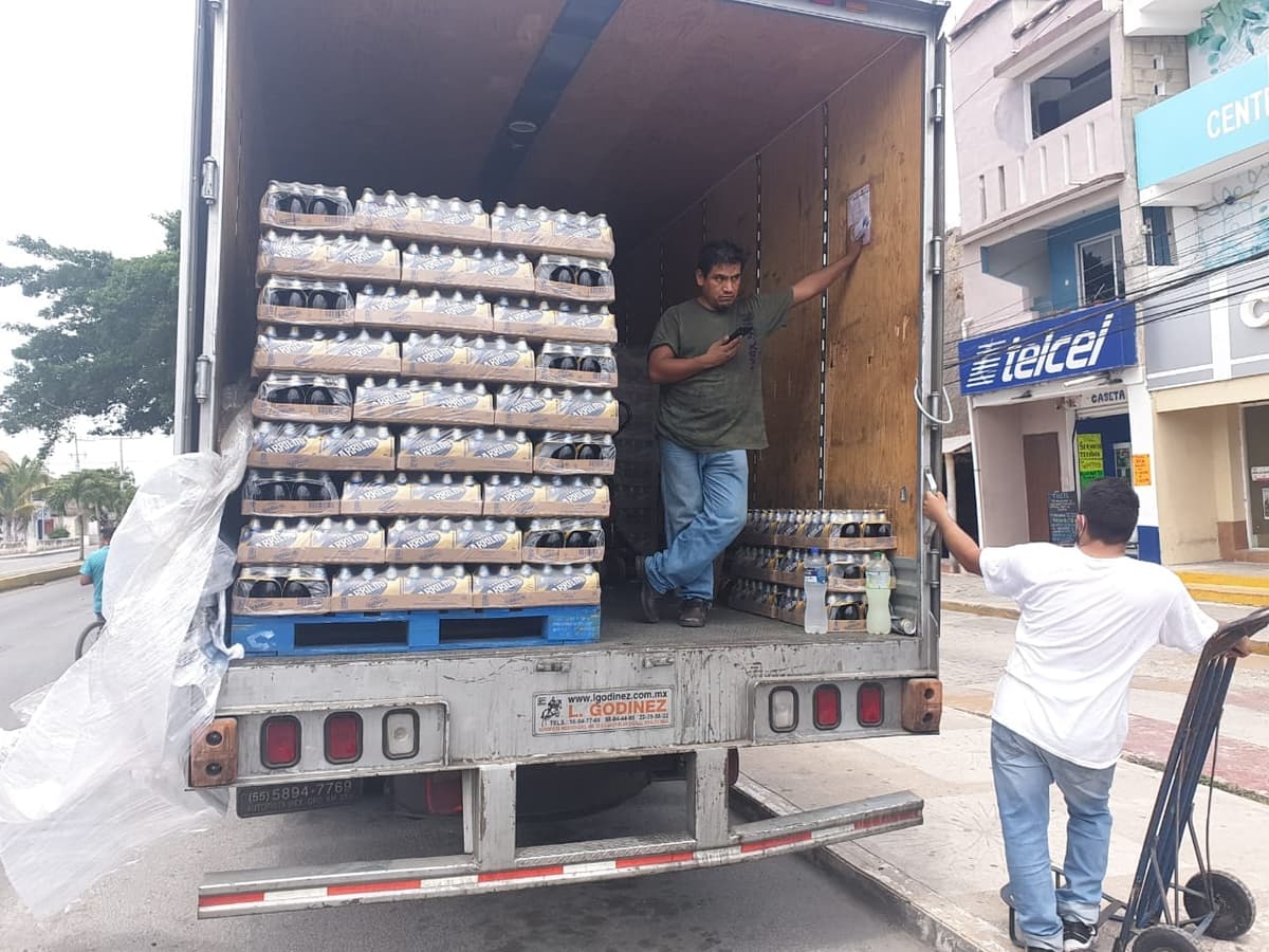 Incautan cargamento de cerveza en Tulum ¡Podría ser robado!