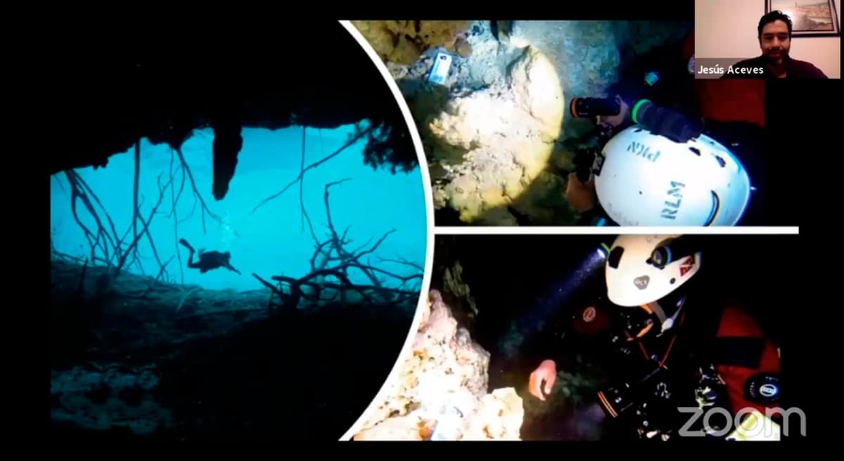 Hallan hogueras de los primeros americanos en una cueva de Tulum