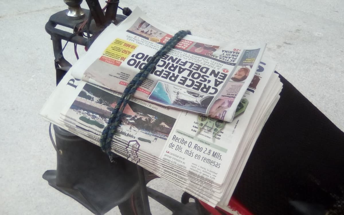 Se desploma venta de periódicos por pandemia