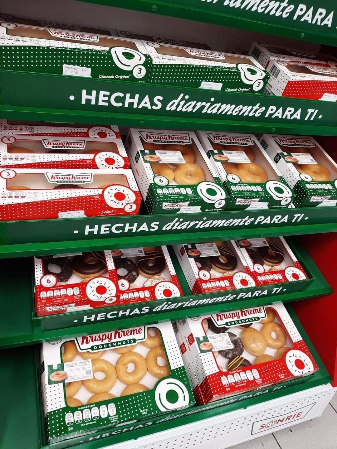 Las donas Krispy Kreme conquistan los OXXOs en México
