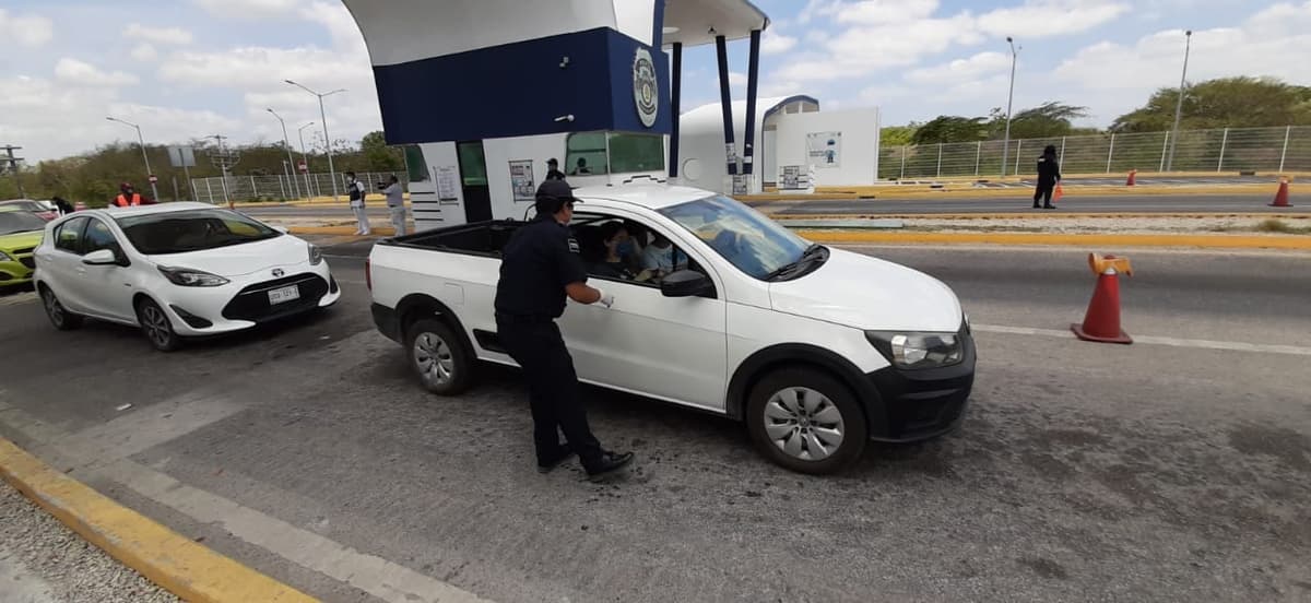 Endurecen filtro sanitario en entrada a Chetumal; casos de covid aumentan