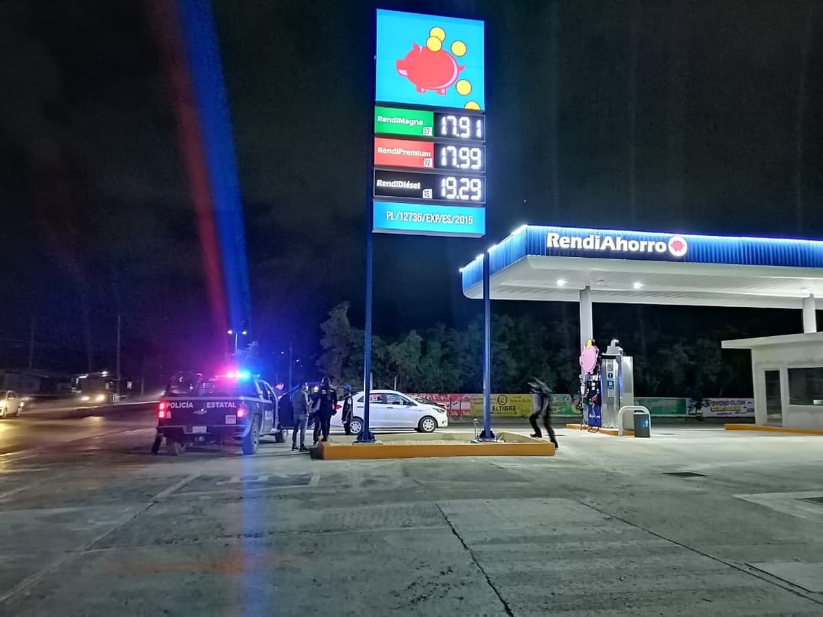 Asaltan gasolinera recién inaugurada en Chetumal