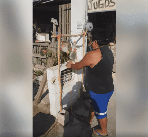Ingenio yucateco: tiendita crea su propio lava-manos y se vuelve viral