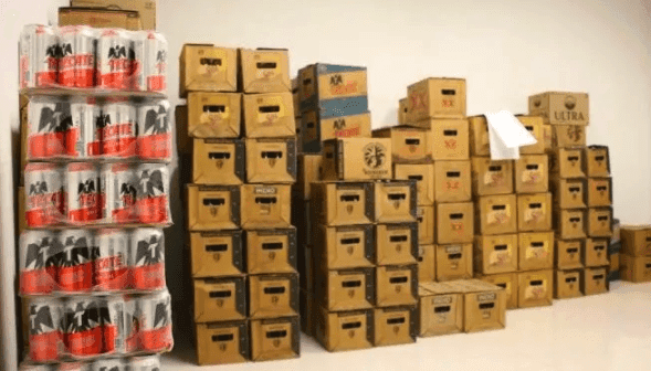 SAT decomisan cerveza en José María Morelos