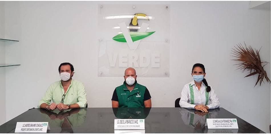 Guillermo Brahms, nuevo Presidente del Partido Verde en Cancún