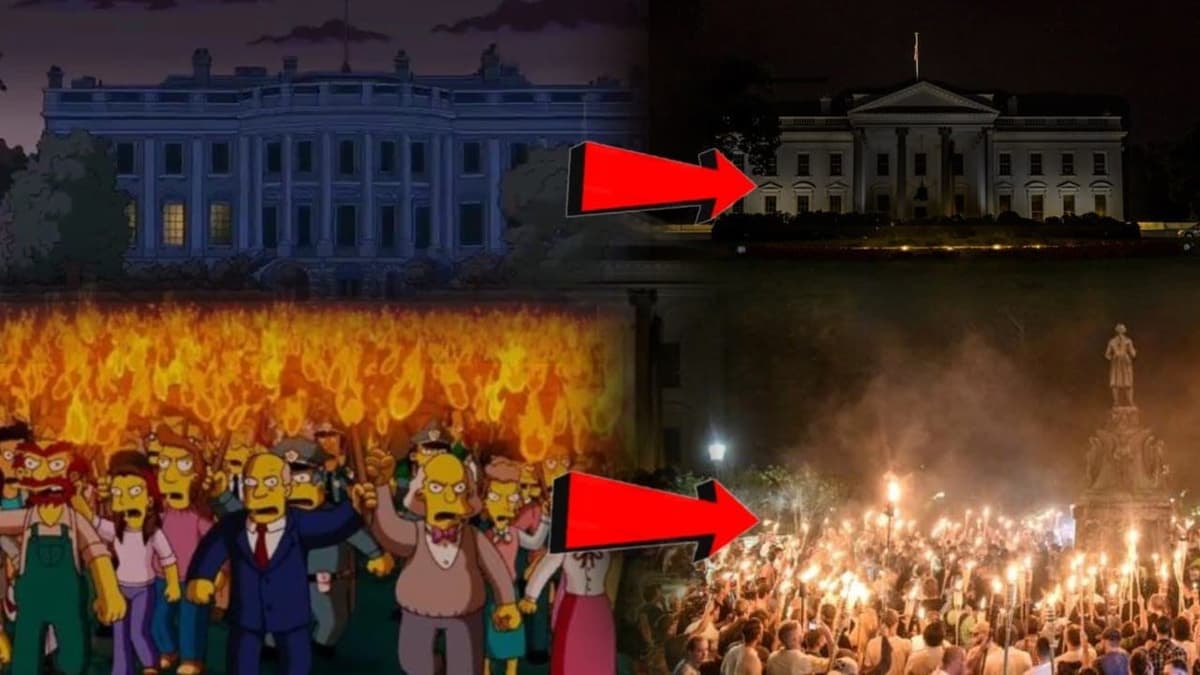 ¡Increíble! Los Simpson también predijeron el apagón en la Casa Blanca