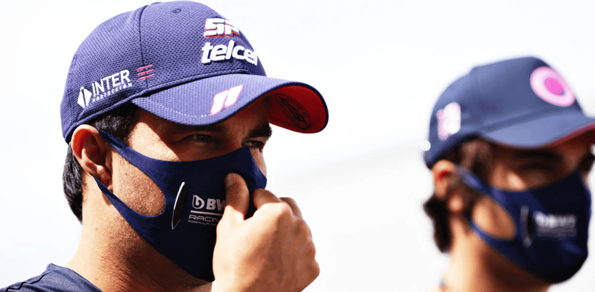 "Checo" Pérez da positivo a coronavirus; se perderá el Gran Premio de Bretaña