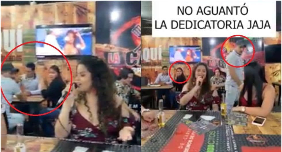 Video: 'Te dejo en libertad' joven encuentra a su ex con su nueva novia y le canta