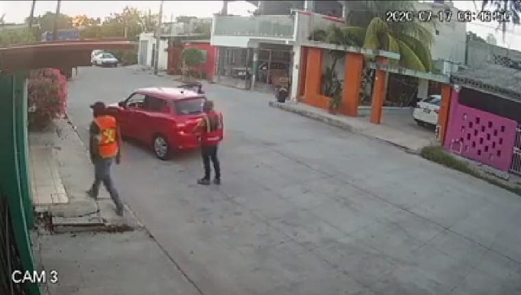 Video: Así operan asaltantes de casas en Cancún