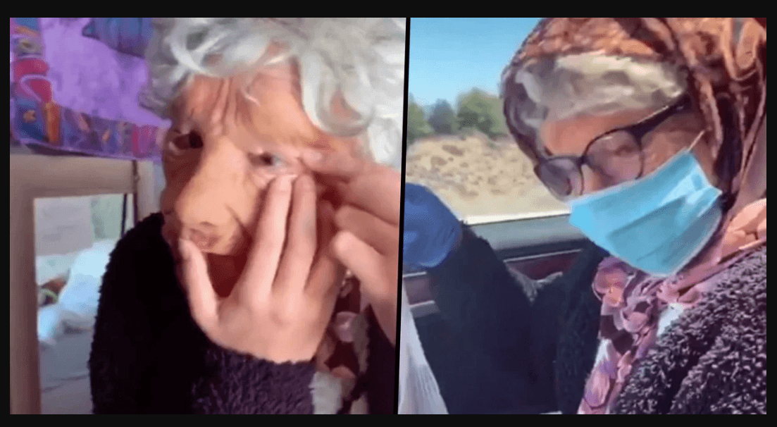 Video: Jóvenes se disfrazan de ancianitos para comprar alcohol