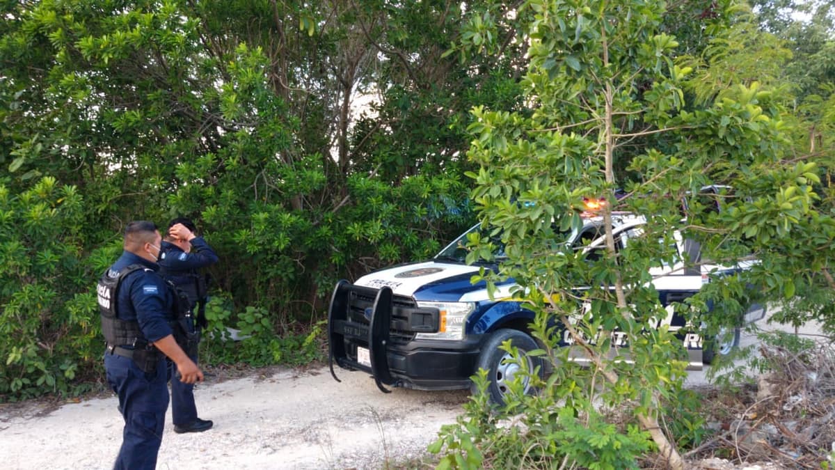 Hallan pierna calcinada en Cancún; temen feminicidio