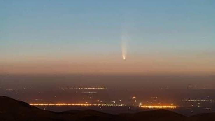 Cometa 'más brillante en los últimos siete años' ya es visible desde la Tierra