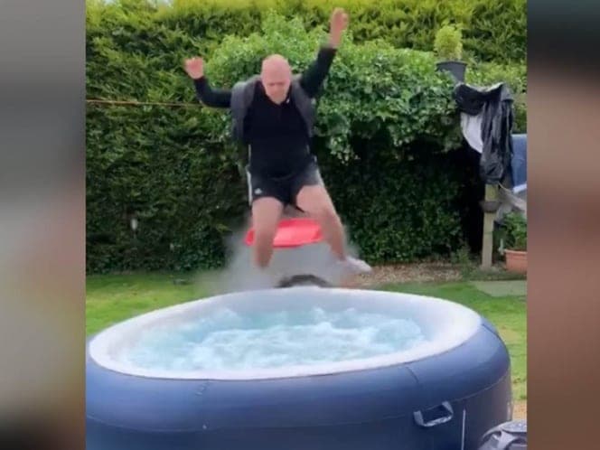 VIDEO: Hombre termina con la espalda rota tras broma pesada de su novia