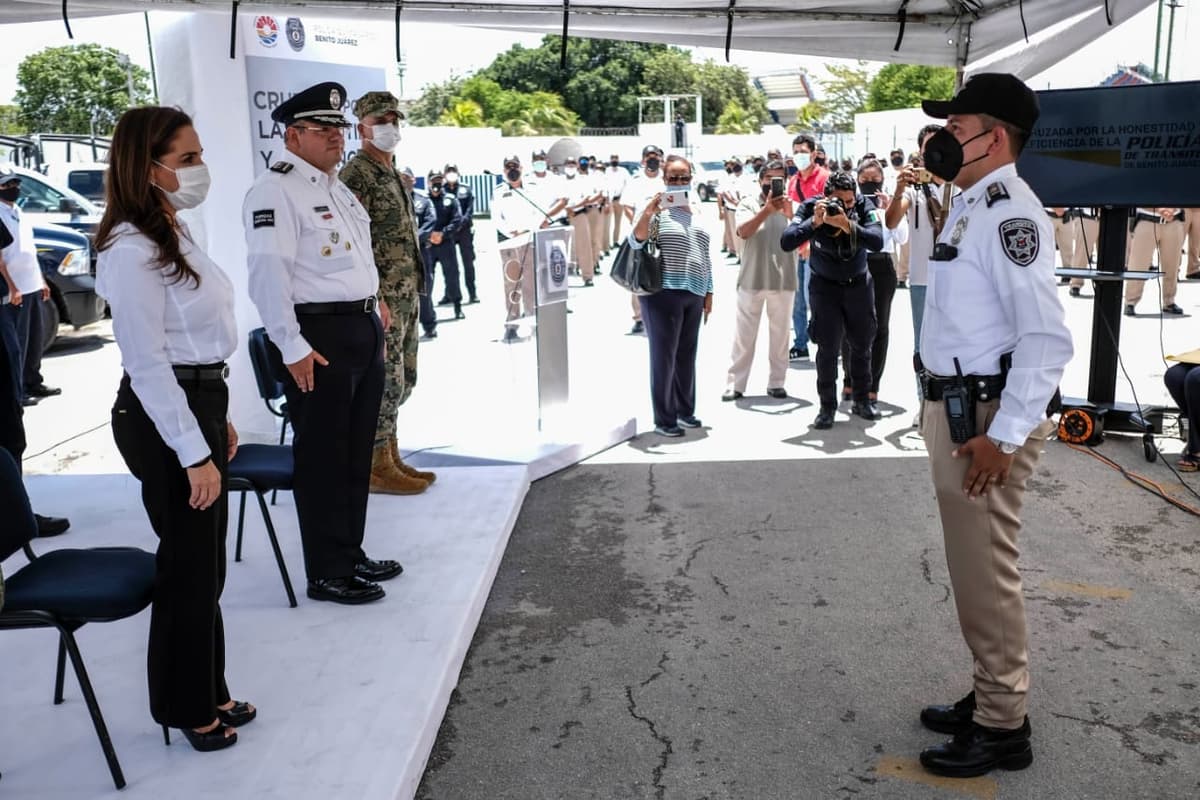 Agentes de Tránsito participarán en la estrategia “Cruzada por la Honestidad" en Cancún