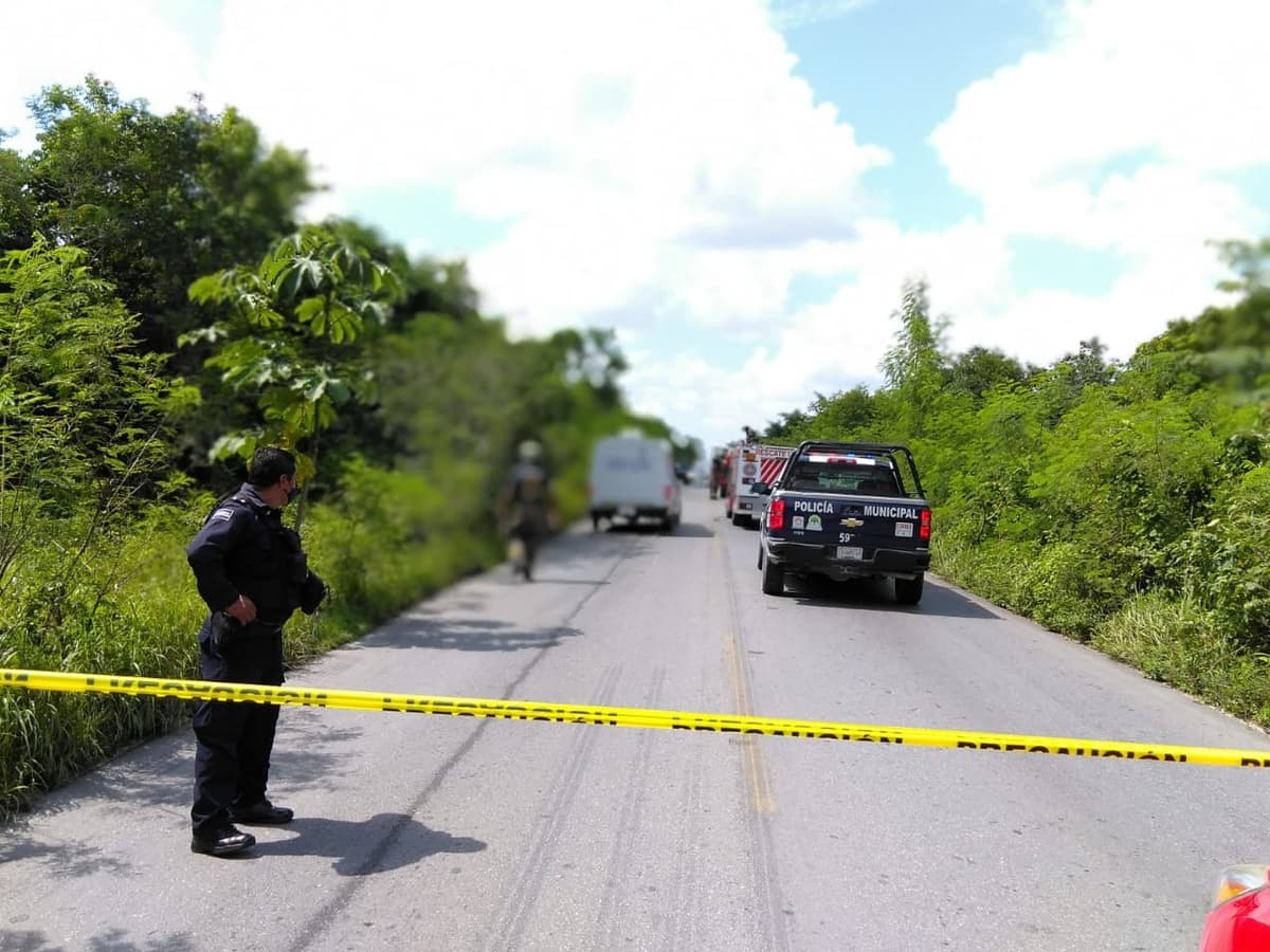 Choque deja saldo de un muerto y un herido en Cancún