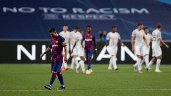 Goleada al Barcelona; pierde 2-8 ante el Bayern Múnich