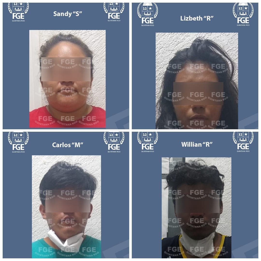 ¡Refunden en la cárcel a cuatro asaltantes de Villas del Sol!