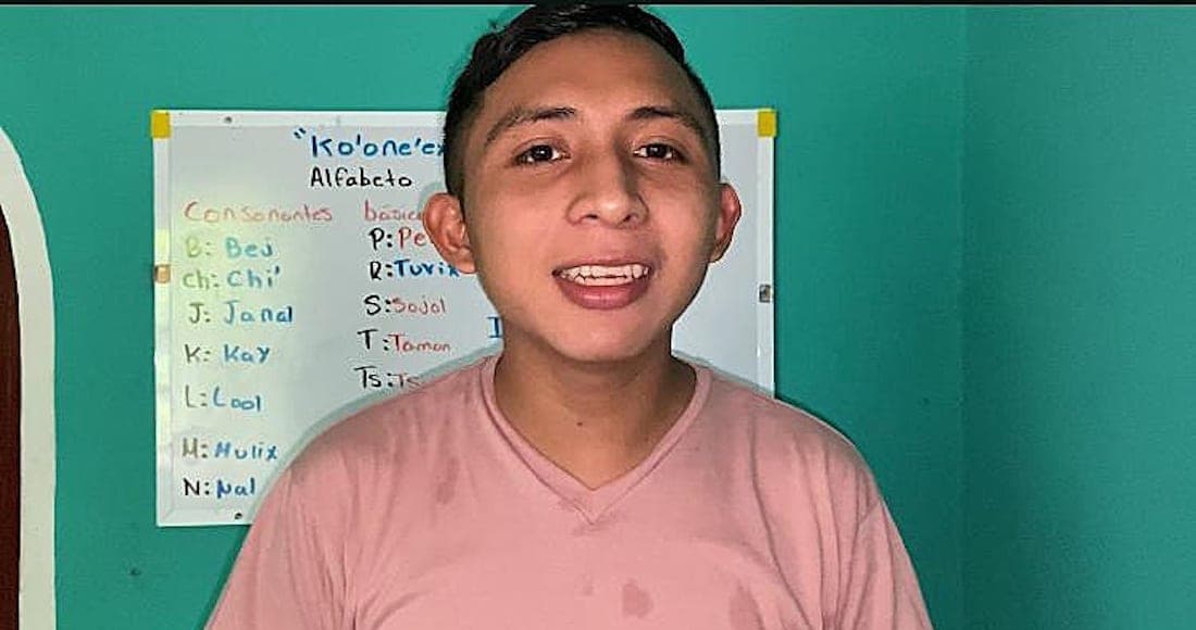 Tiktoker yucateco enseña maya y se hace viral