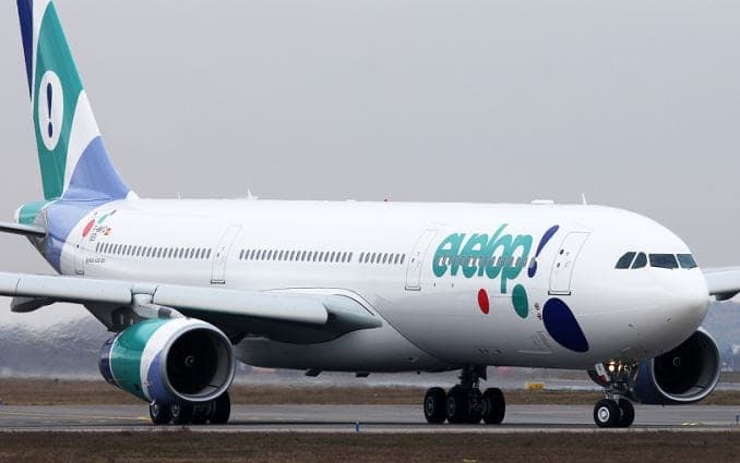 Aerolínea Evelop suspende vuelos a Cancún hasta finales de año
