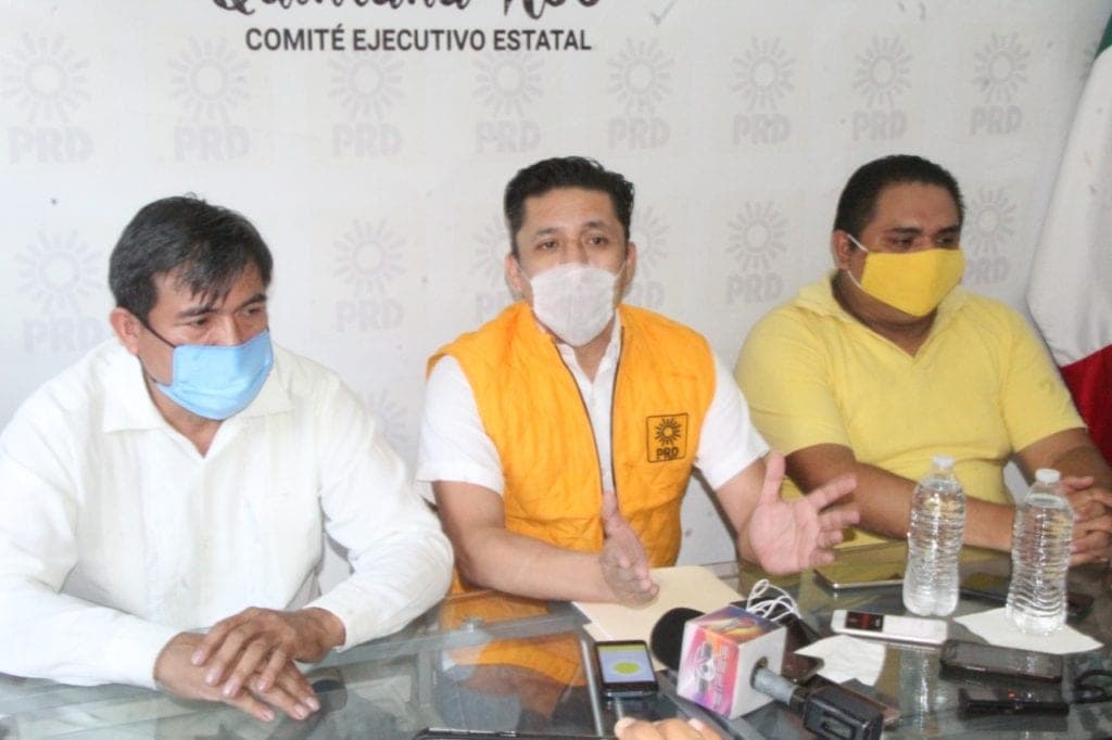 Oficializa PRD a Delegado Nacional en función de presidente en Q. Roo