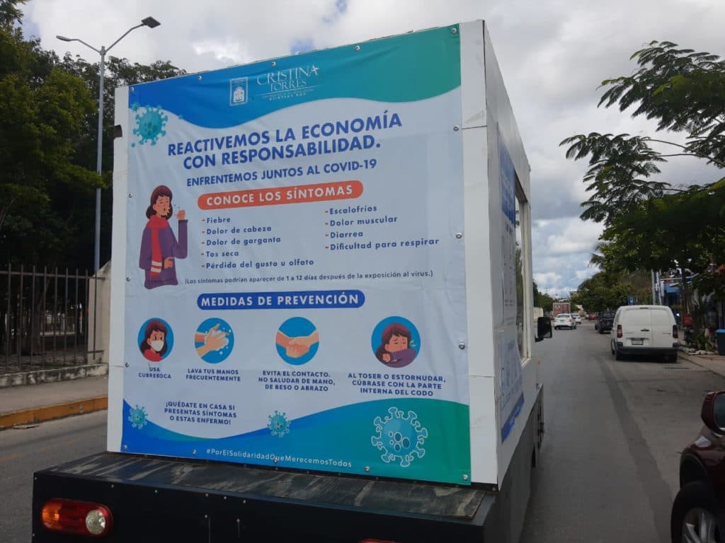 Concientiza Cristina Torres sobre riesgos de COVID-19