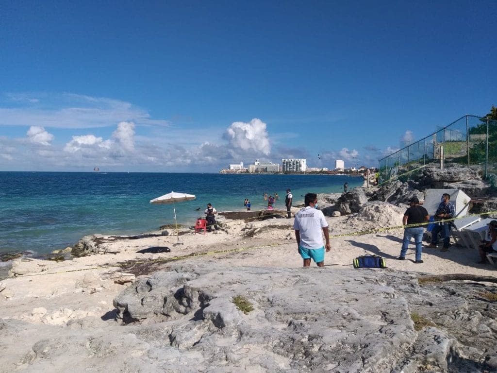 Muere persona ahogada en playa Tortugas de Cancún