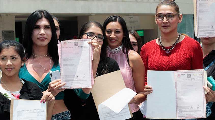 Buscan eliminar la información sobre el sexo en actas de nacimiento