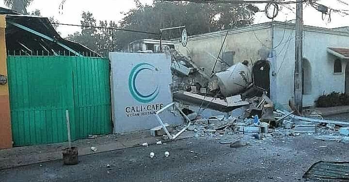 Explota tanque de gas en Cozumel