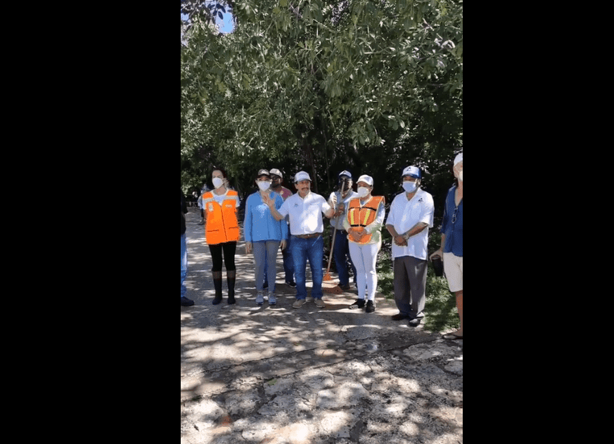 Trabajan las brigadas #TulumEstáDePie en: Chemuyil, Akumal y Zona Arqueológica