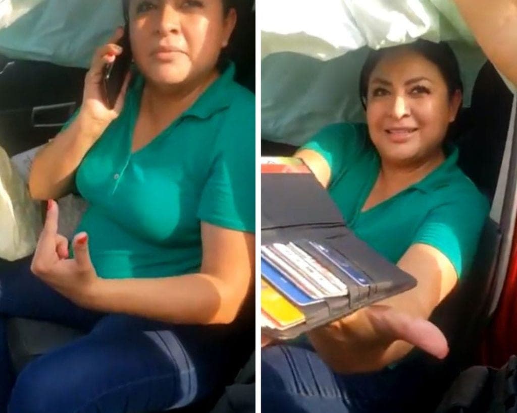 Mujer choca contra un poste en Cancún, lo derriba y la bautizan "Lady MP"