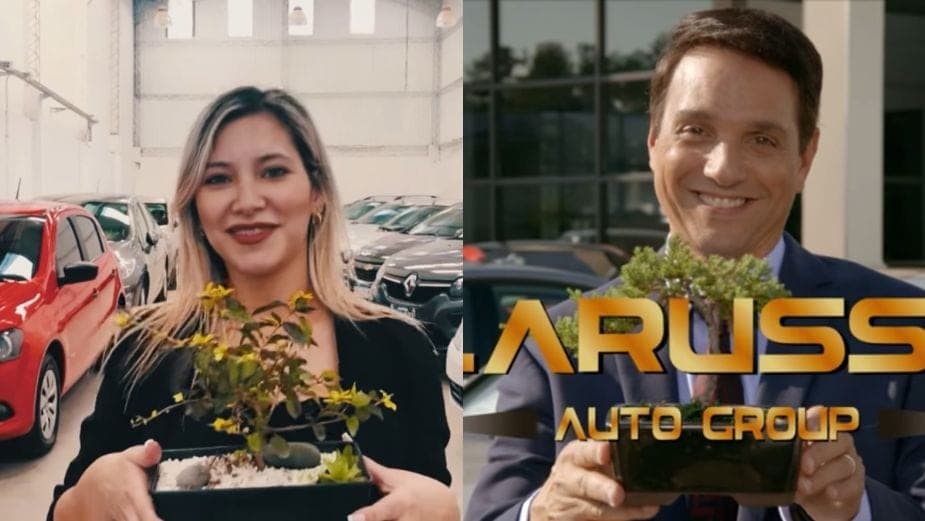 Agencia de autos "se fusila" spot de "Daniel LaRusso"