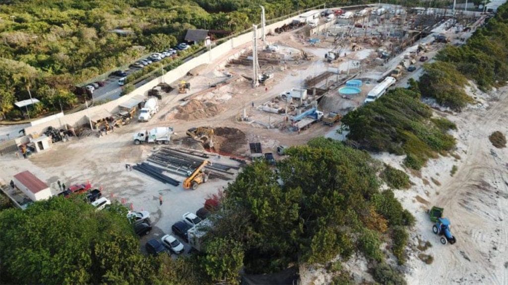 Competencia busca entorpecer las obras del proyecto en Punta Nizuc: RIU