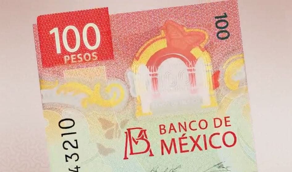Nuevo billete de 100 pesos, conozca todos los detalles de la pieza monetaria