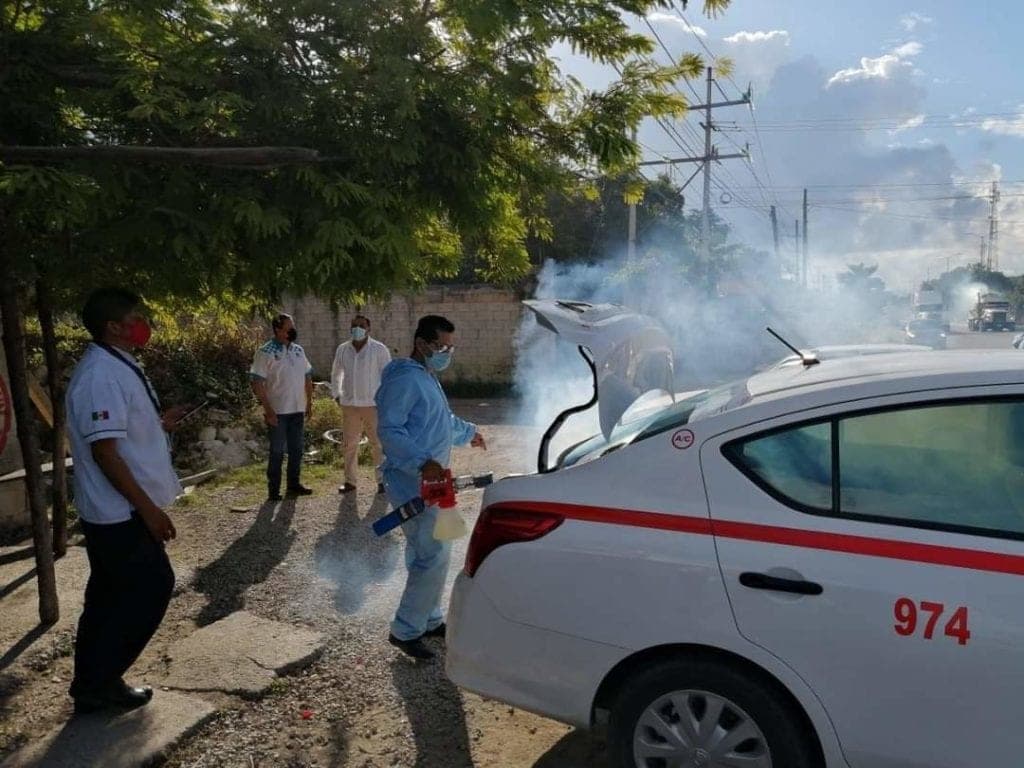 Trabaja Quintana Roo en reforzar medidas sanitarias en el transporte público