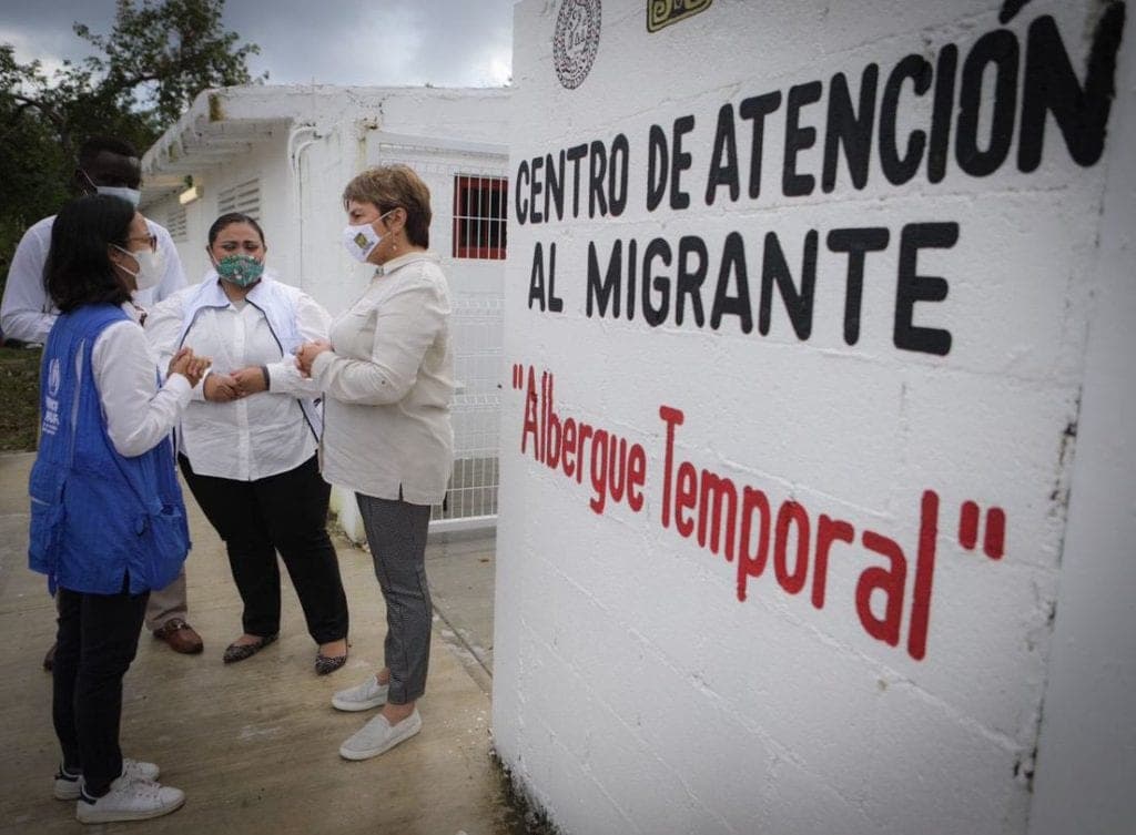 Inauguran el Centro de Atención al Migrante “Albergue Temporal” en Puerto Aventuras