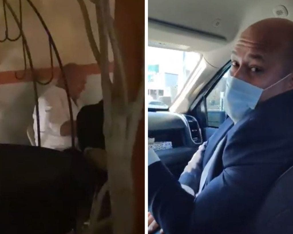 Video: Captan al gobernador de Jalisco sin cubrebocas y tomando en un bar