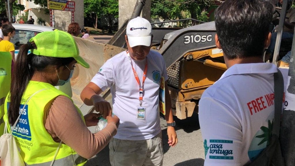 ¡Gracias Gorras Amarillas! Trabajan para reducir contagios de Covid-19 en la colonia Ejidal